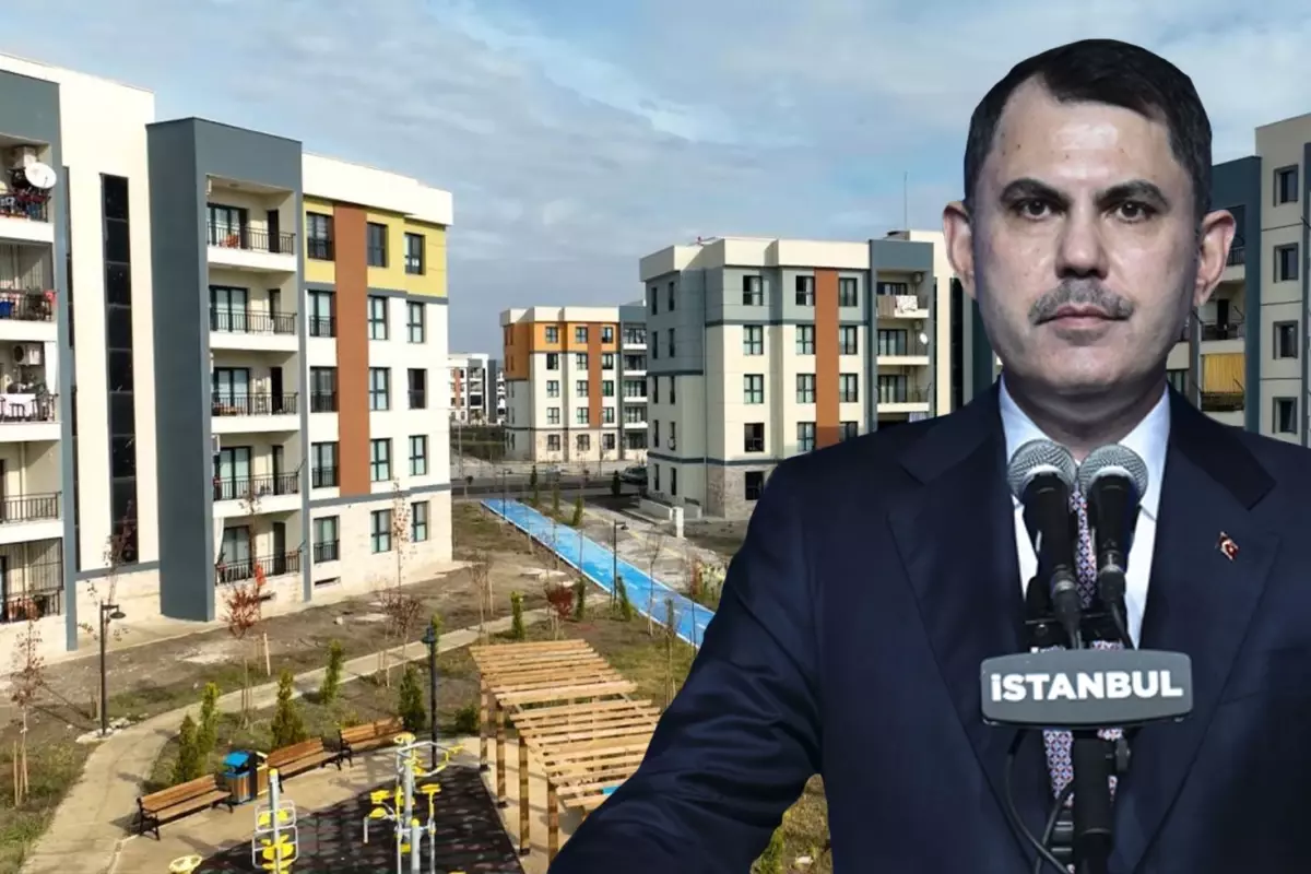 Bakan Kurum canlı yayında anlattı! İşte tarihi konut projesinin sahip olacağı imkan ve donatılar