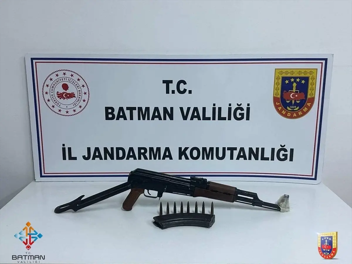 Batman'da Yasa Dışı Silah Ticareti Operasyonu: 2 Şüpheli Tutuklandı