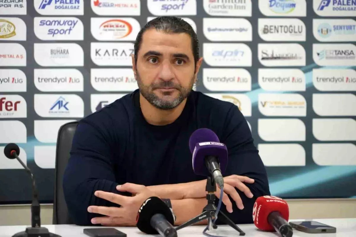 Ümraniyespor Teknik Direktörü Bülent Bölükbaşı'ndan Açıklamalar