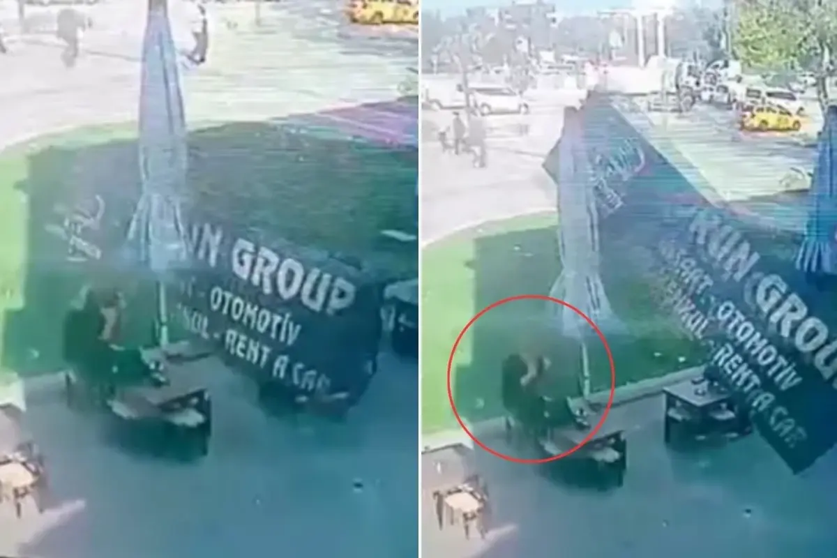 Çay içerken dehşeti yaşadılar! Ölümle burun buruna geldiler