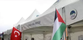 Çubuk Belediye Başkanı Filistinli Ailelerle Buluştu