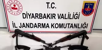 Diyarbakır'da Ruhsatsız Silah ve Mühimmat Ele Geçirildi