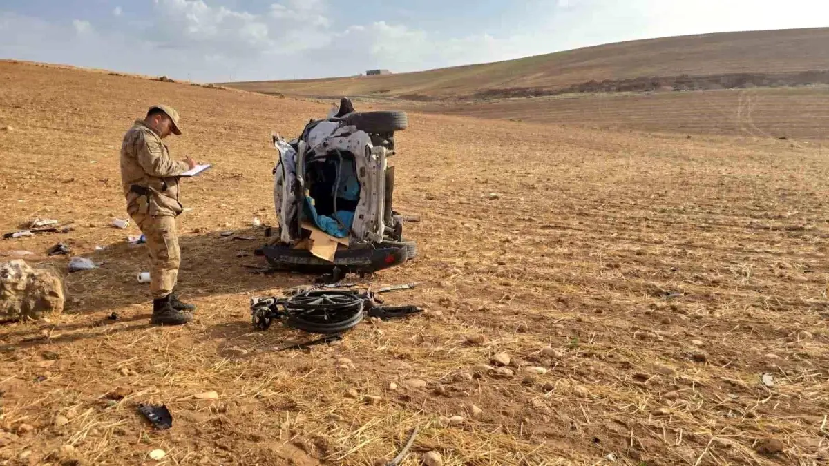 Diyarbakır'da Otomobil Şarampole Yuvarlandı: 1 Ölü, 3 Yaralı