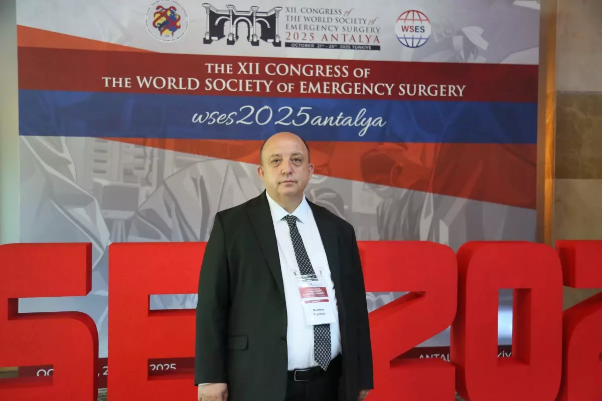 Dünya Acil Cerrahi Kongresi, 250'den fazla uzman doktorun katılımıyla Antalya'da yapıldı