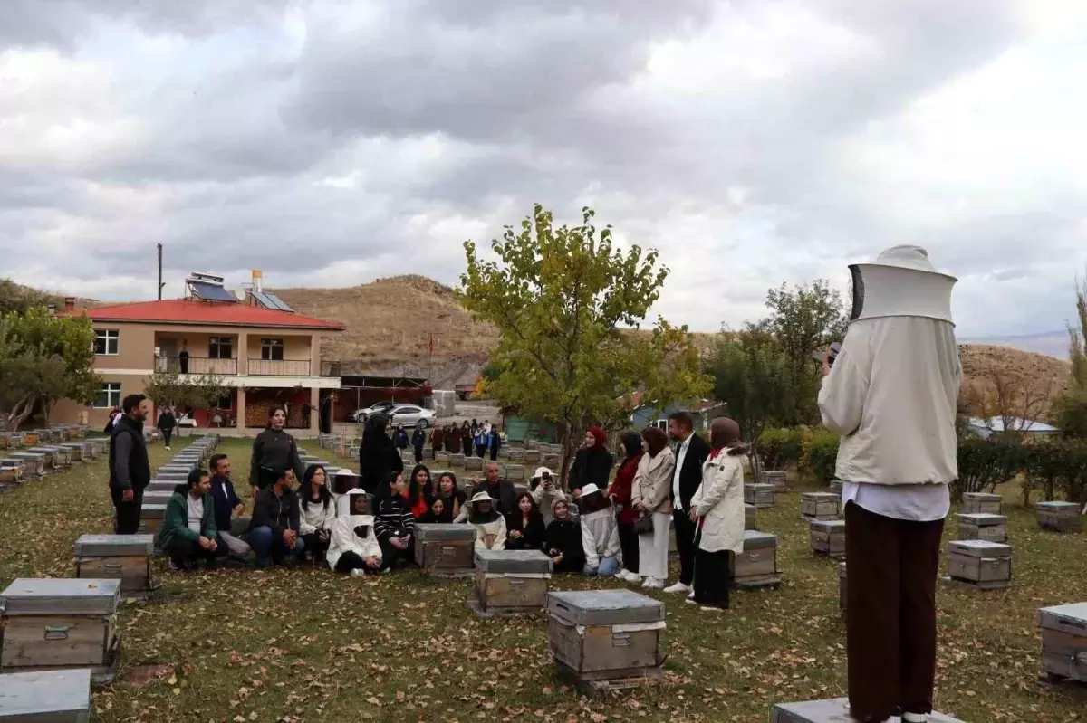 Narman'da Gençler Arıcılık Eğitimi Aldı