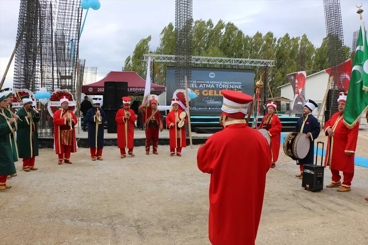 İnönü'de Kültür ve Kongre Merkezi Temel Atma Töreni Gerçekleştirildi