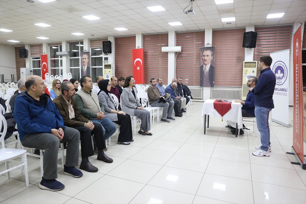 Kırklareli Üniversitesi'nde Filistin Konferansı