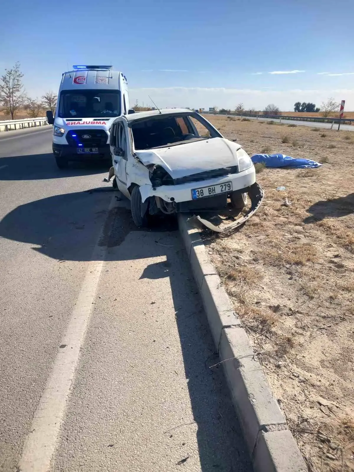 Konya'da Trafik Kazası: 1 Ölü