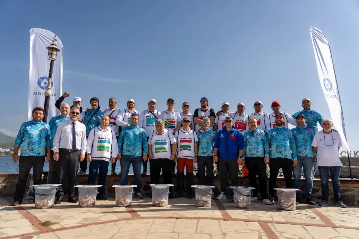 Rosatom Uluslararası Balıkçılık Turnuvası Türkiye'de yapıldı