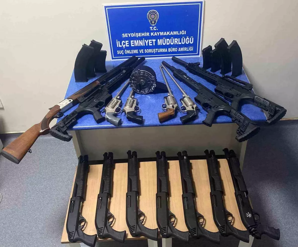 Seydişehir'de Usulsüz Tüfek Üretimi Operasyonu