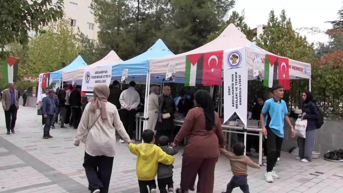 Siirt'te Gazze'ye Yardım Kampanyası Düzenlendi