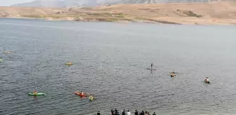 Batman Üniversitesi'nden Tarihi Hasankeyf'te Su Sporları Etkinliği