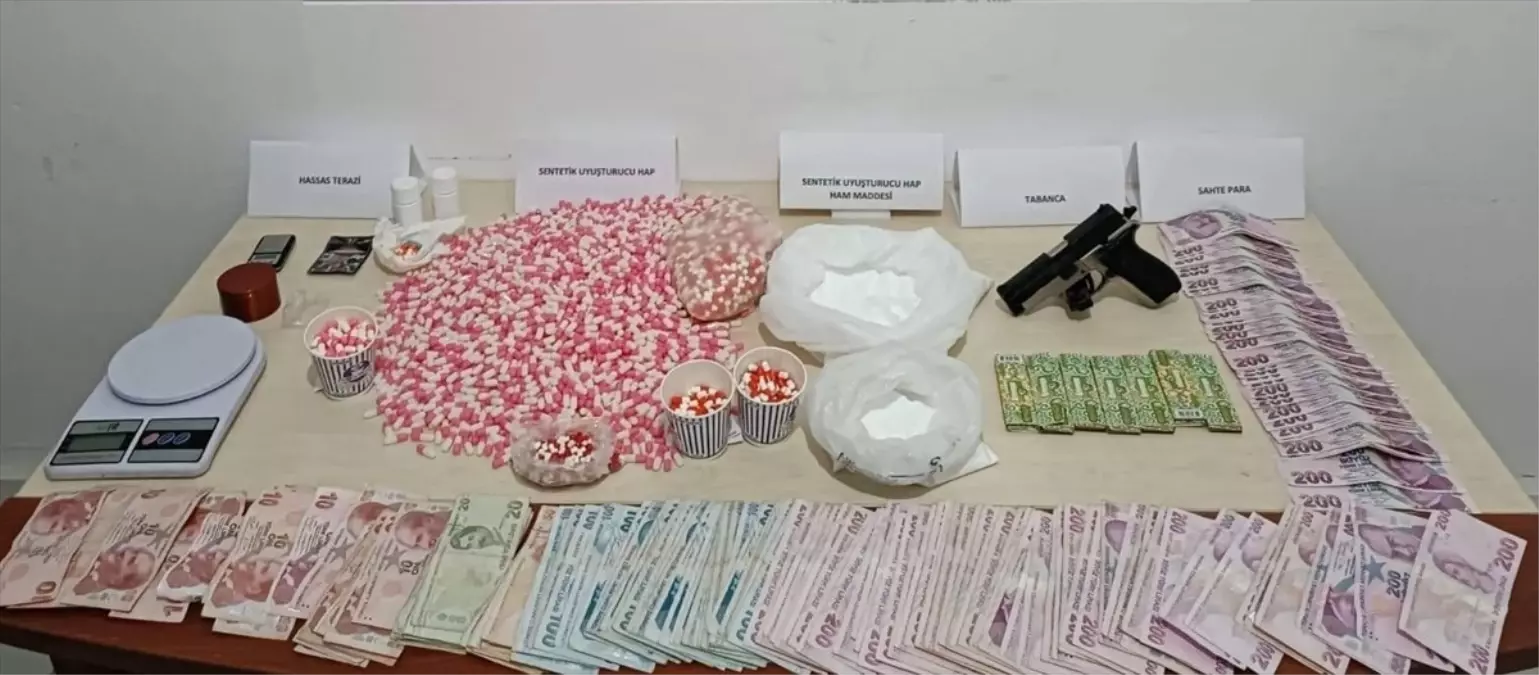 Tekirdağ'da Uyuşturucu Hap Operasyonu: 4 Tutuklama