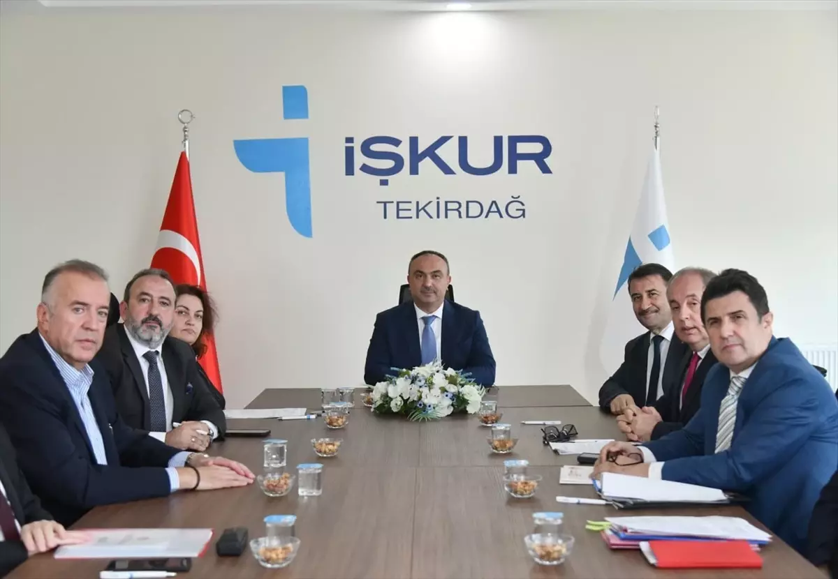 Tekirdağ İl İstihdam ve Mesleki Eğitim Kurulu Toplantısı Yapıldı