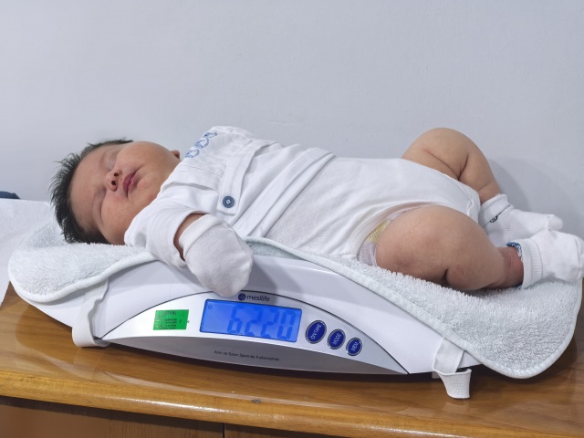 Turkey's longest and heaviest baby 'Ali Atilla' has been born
