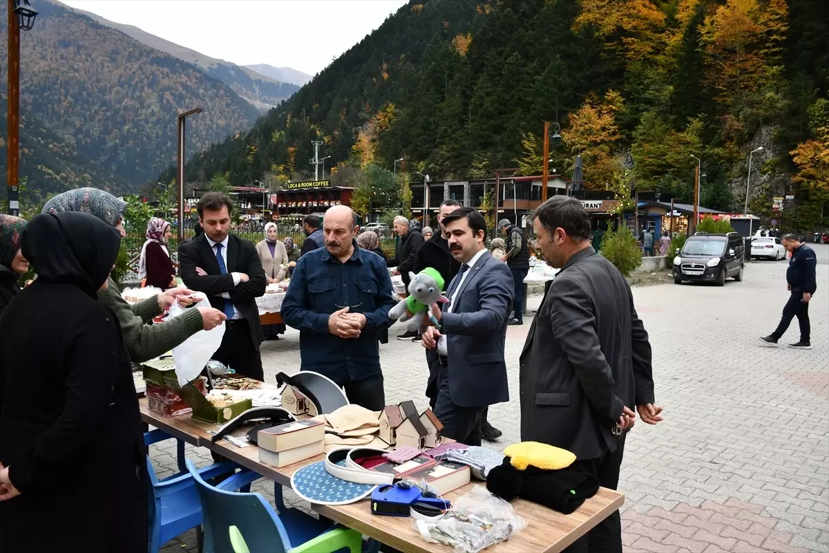 Çaykara'da Gazze'ye Destek Kermesi Düzenlendi