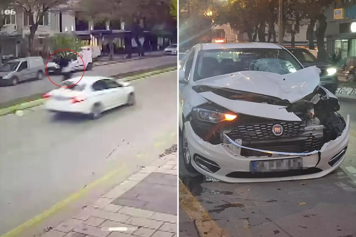 Cinayet gibi kaza! Arabanın çarptığı yaşlı kadın metrelerce savruldu