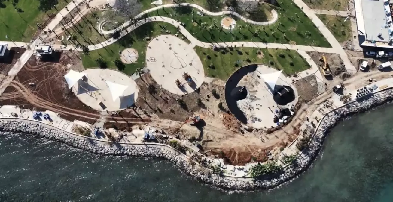 İskenderun Sahil Düzenleme Projesi Devam Ediyor