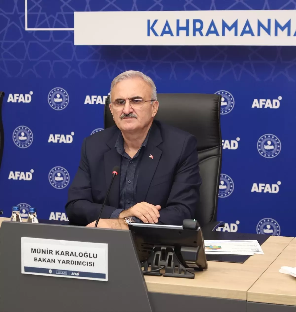 İçişleri Bakan Yardımcısı Karaloğlu, Kahramanmaraş'taki Afet Koordinasyon Toplantısı'na Katıldı