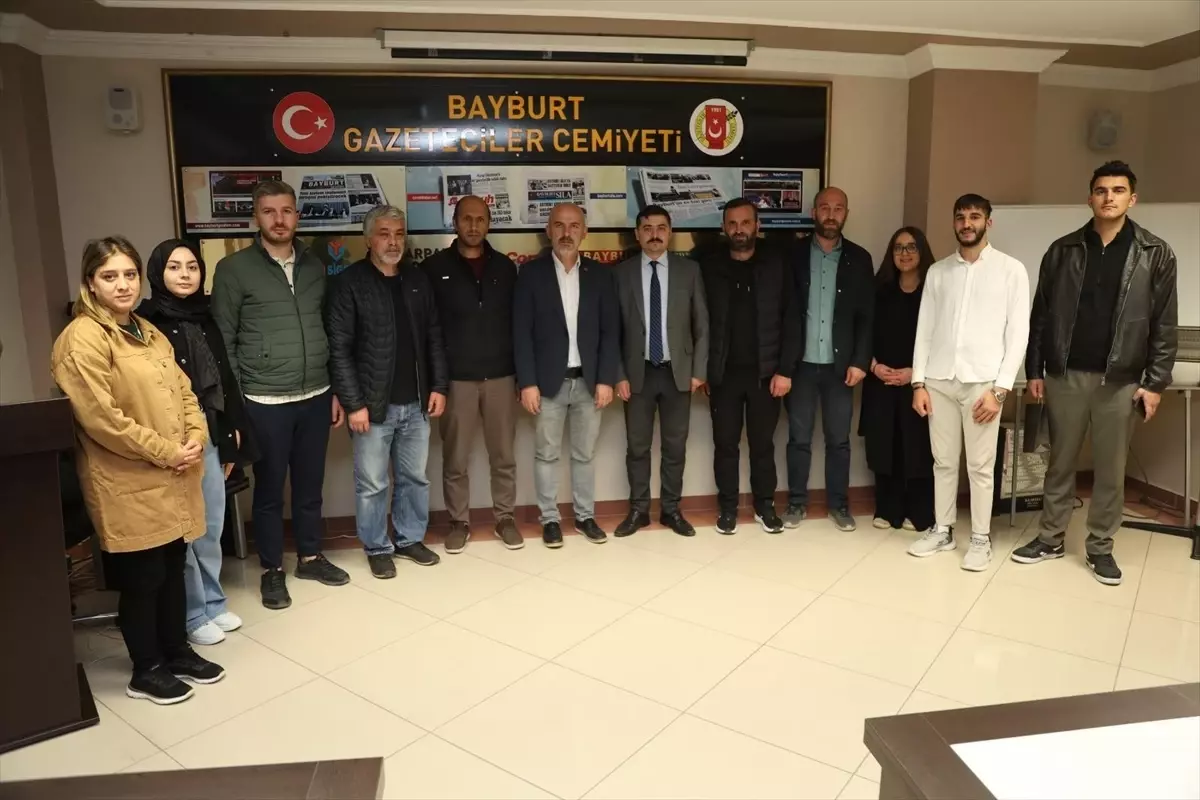 Cumhurbaşkanlığı İletişim Başkanlığı Erzincan Bölge Müdürü Bayburt'ta