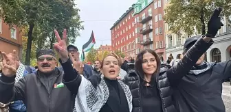 Stockholm'de İsrail'in Batı Şeria İlhak Planı Protesto Edildi