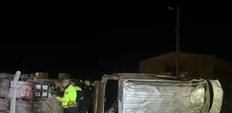 Karaman'da Panelvan Devrildi: 7 Yaralı