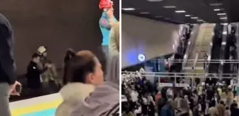 Marmaray'da büyük panik! Raylara atlayıp intihar etti