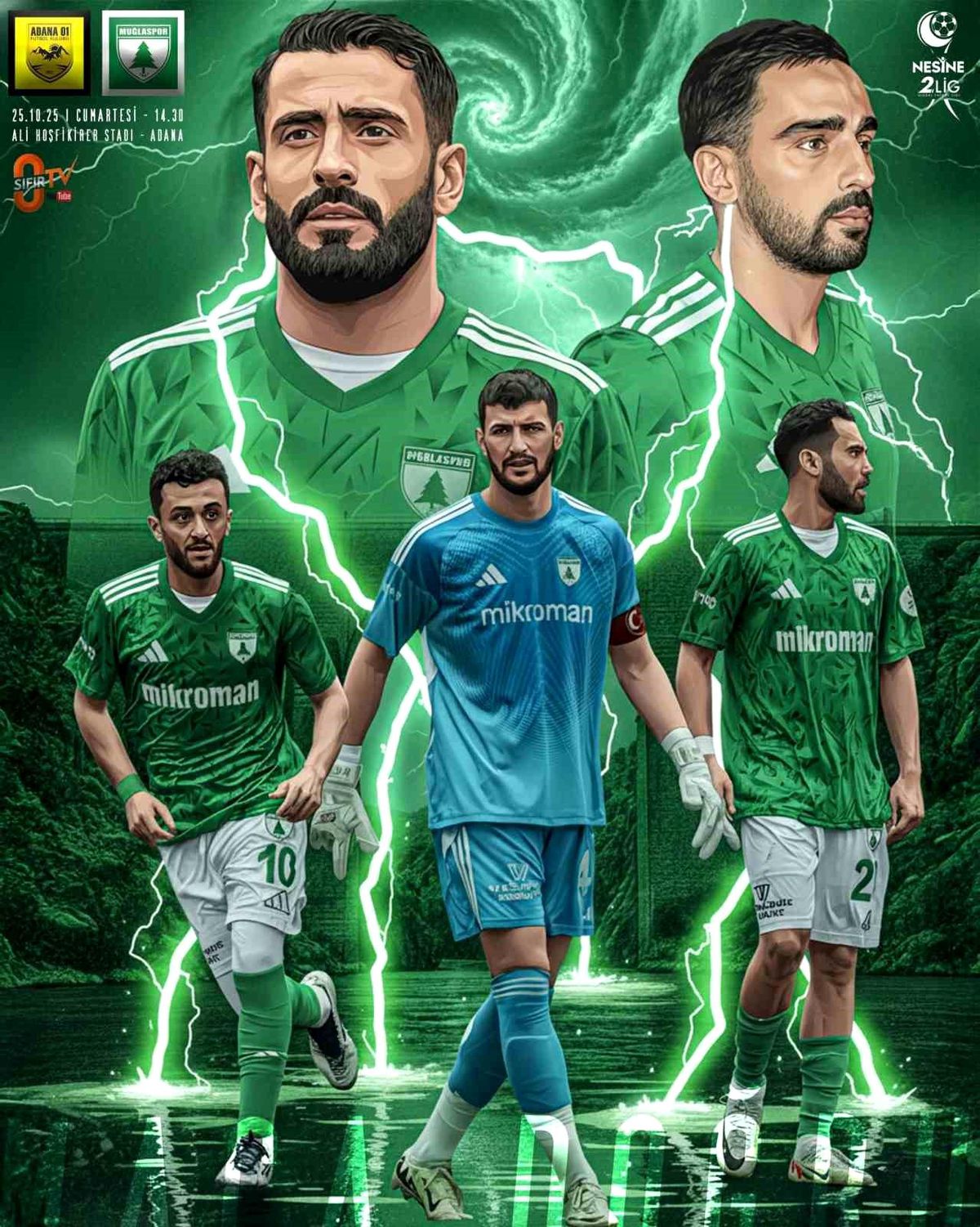 Muğlaspor, Adana 01 FK ile Kritik Deplasman Maçına Çıkıyor