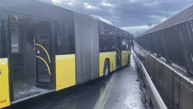 otobus bariyerlere carpti surucu alkollu cikti 19183913 452 m