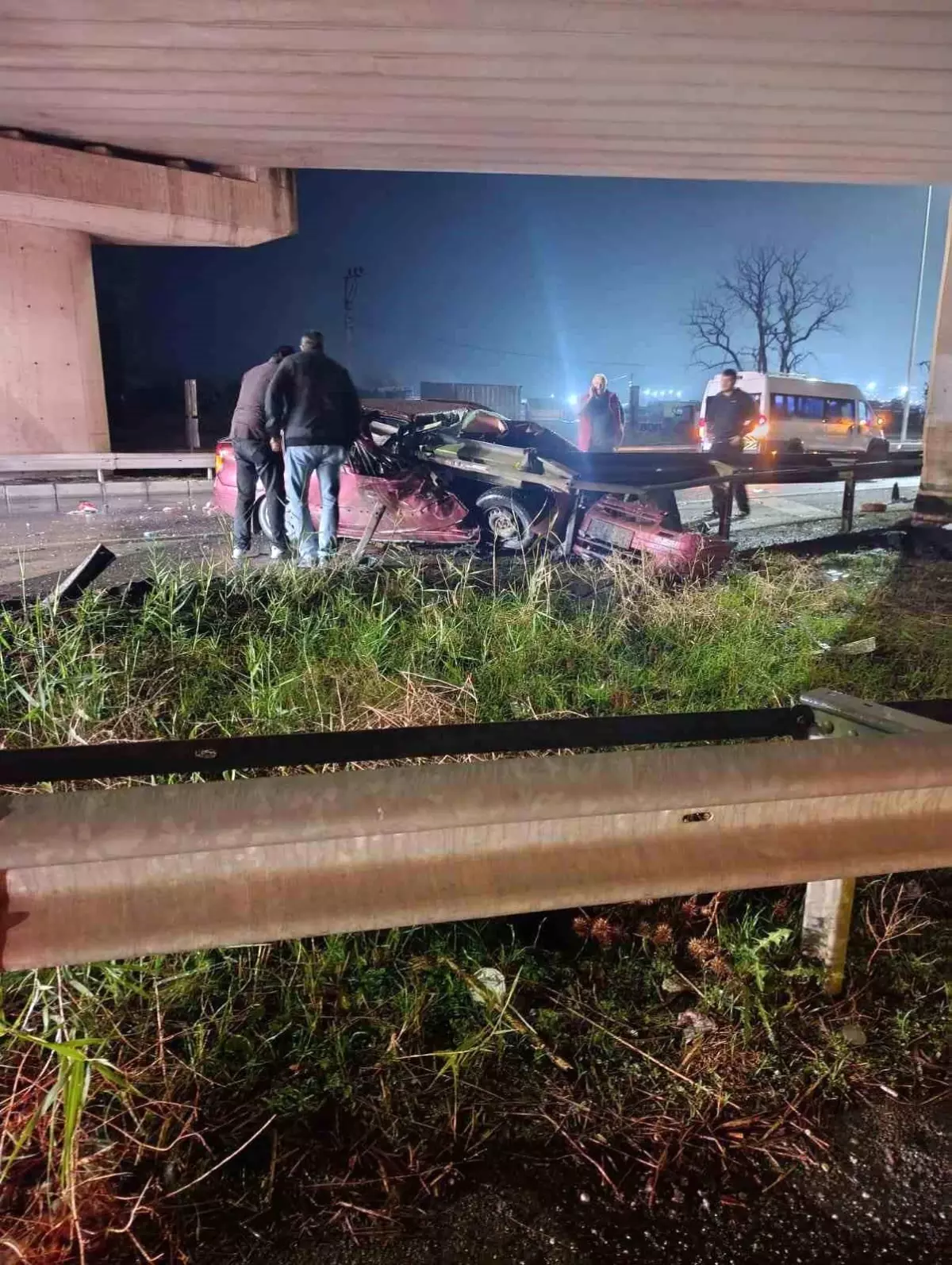 Tekirdağ'da Trafik Kazasında İki Genç Hayatını Kaybetti