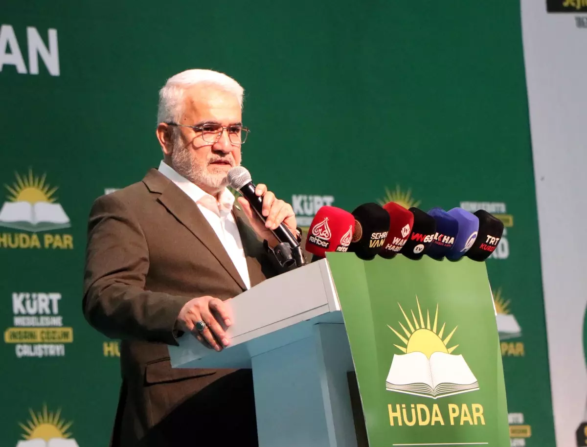 HÜDA PAR Lideri Yapıcıoğlu, Meclis'teki Komisyona Destek Verecek