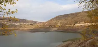 Çankırı'da Güldürcek Barajı'nda Su Seviyesi Düşüyor