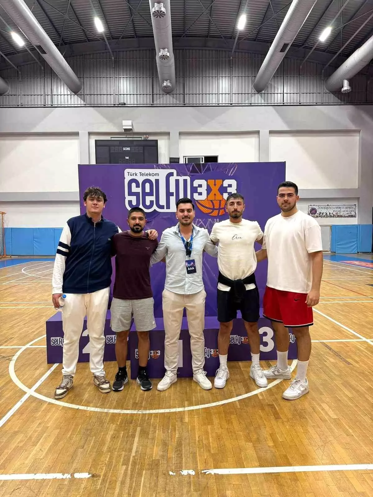 Erciyes Üniversitesi 3x3 Basketbol Turnuvası'nda Türkiye İkincisi