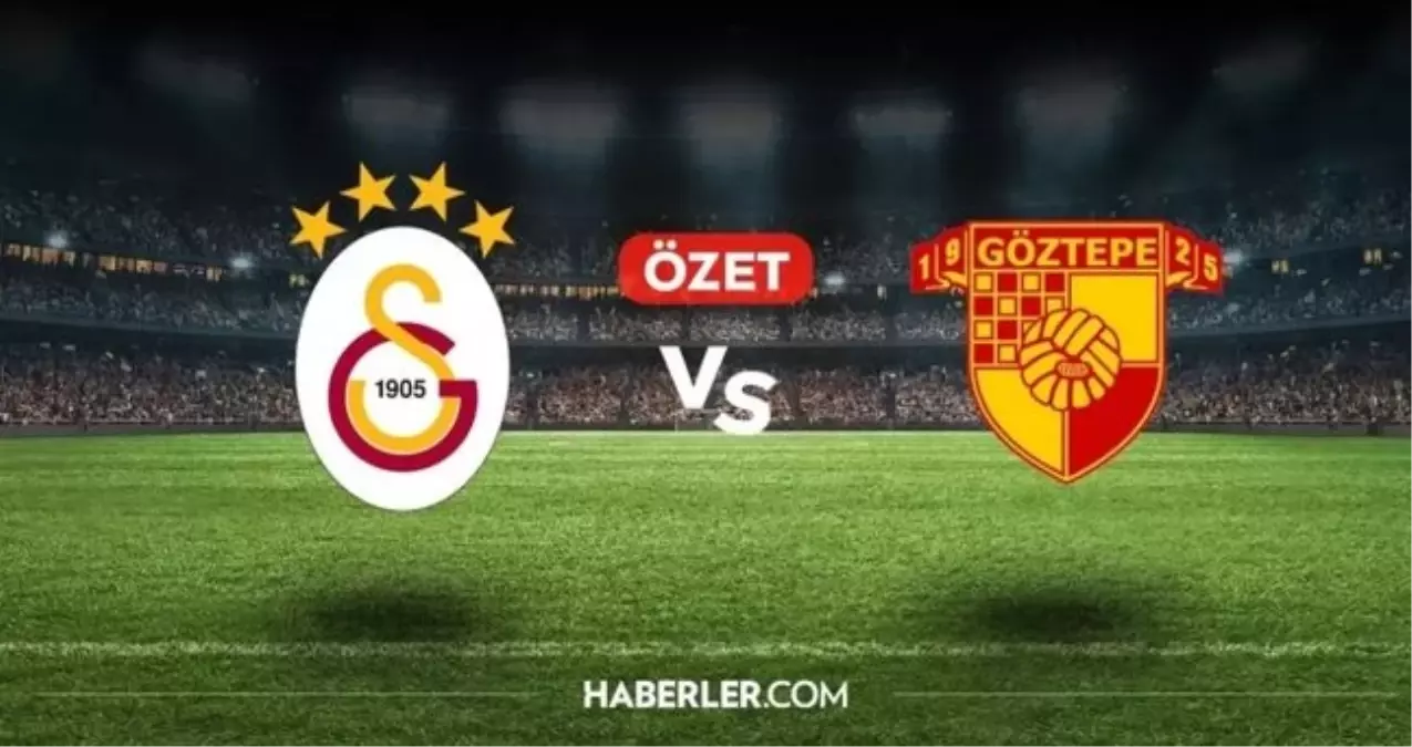 Galatasaray Göztepe maç özeti ve golleri! (VİDEO) Galatasaray Göztepe golleri izle! Golleri kim attı, maç kaç kaç bitti?