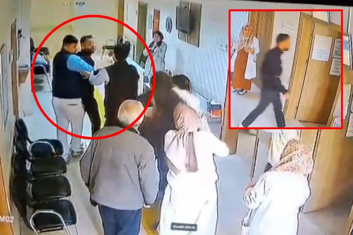 Kadın doktora çirkin saldırı! Sesi duyanlar hemen odaya koştu