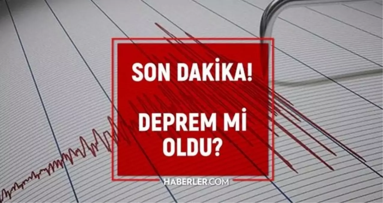 Karadeniz'de az önce deprem mi oldu? SON DAKİKA! Az önce deprem nerede, kaç büyüklüğünde oldu?
