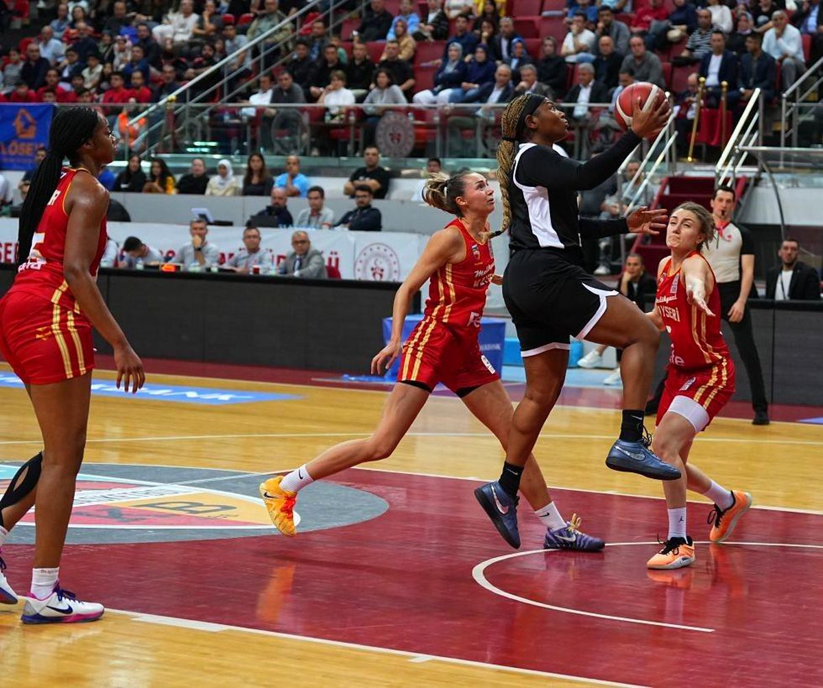 Melikgazi Kayseri Basketbol, Beşiktaş'a Üçüncü Mağlubiyetini Aldı