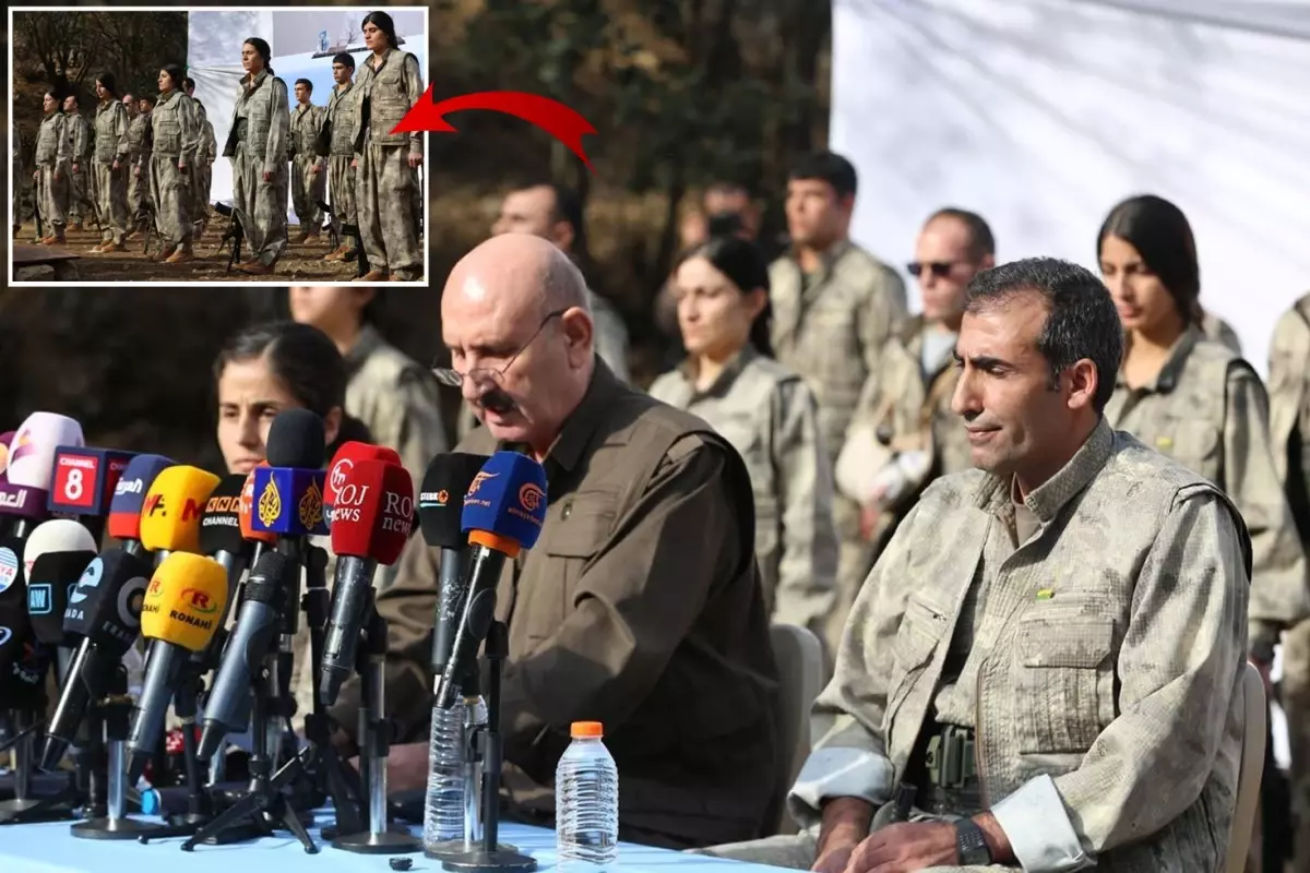 PKK'nın mesajında çarpıcı detay! Örgüt sınırdaki kampları boşaltacak, mağaraları terk edecek