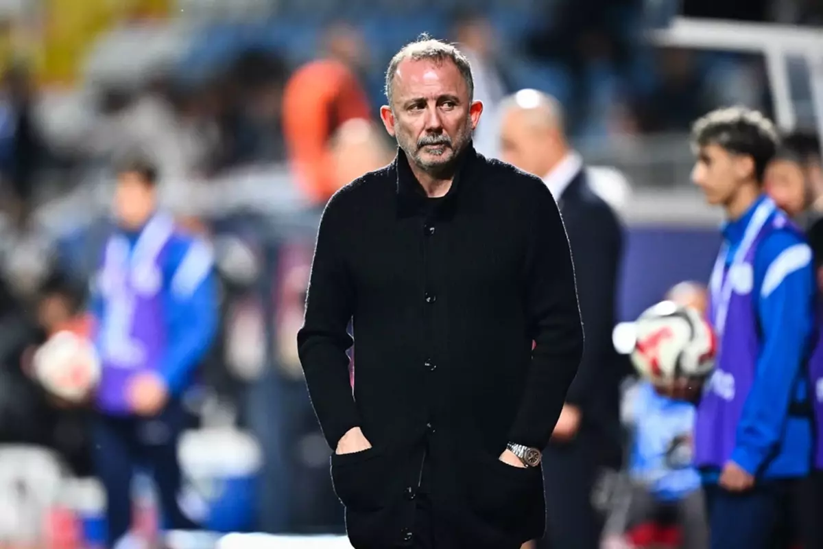 Sergen Yalçın: 5 top kaleye girmiyorsa ben ne yapabilirim