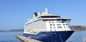 Bodrum'a 960 Yolcu Getiren Kruvaziyer Limanda