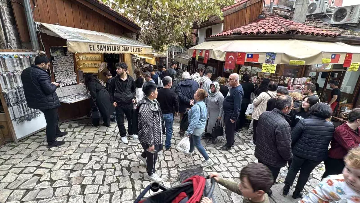 Safranbolu'ya Hafta Sonu Turist Akını