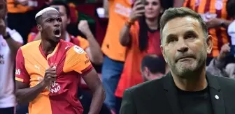 Victor Osimhen, Okan Buruk'u yakaladı