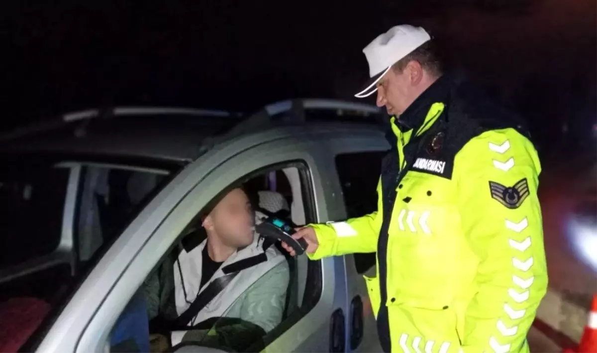Yozgat'ta Alkollü Sürücüye Cezai İşlem