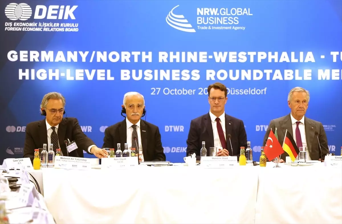 Almanya'nın KRV Eyaleti Başbakanı Wüst'ten Türkiye ile ekonomik ilişkilerin derinleştirilmesi vurgusu Açıklaması