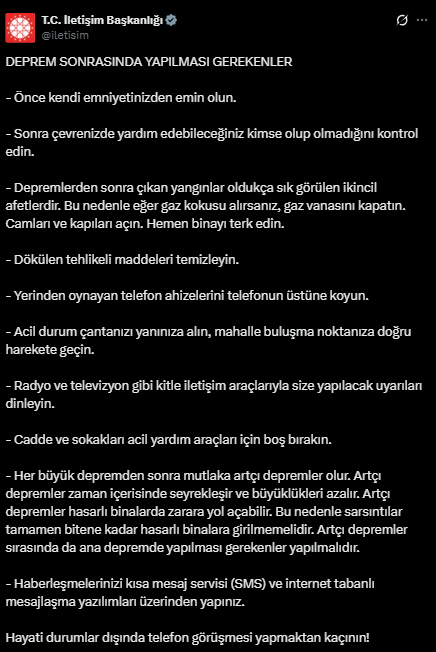 Balıkesir'deki 6.1'lik depremin ardından peş peşe açıklamalar 11 balikesir deki 6 1 lik depremin ardindan pes pese 19192379 4761 m