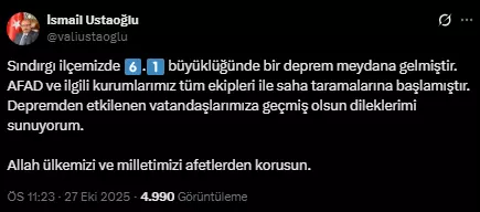 Balıkesir'deki 6.1'lik depremin ardından peş peşe açıklamalar 8 balikesir deki 6 1 lik depremin ardindan pes pese 19192379 9102 m