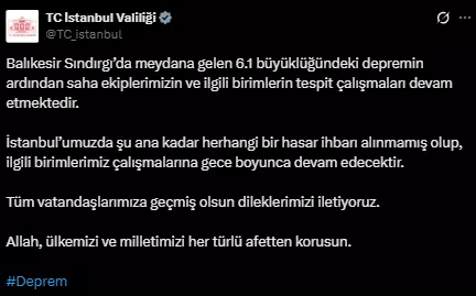 Balıkesir'deki 6.1'lik depremin ardından peş peşe açıklamalar 9 balikesir deki 6 1 lik depremin ardindan pes pese 19192379 9323 m