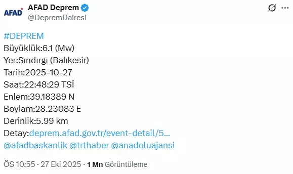 Balıkesir Sındırgı'da 6.1 büyüklüğünde deprem 3 balikesir sindirgi da 6 1 buyuklugunde deprem 19192341 6640 m