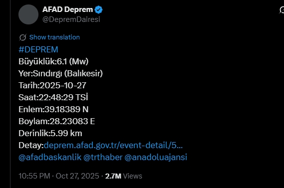 Depremde ölen var mı?