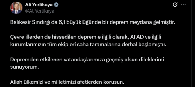Depremde yıkılan bina var mı? Balıkesir Sındırgı'da deprem kaç şiddetinde, kaç km derinlikte oldu? Depremde yıkılan bina var mı? Balıkesir Sındırgı'da deprem kaç şiddetinde, kaç km derinlikte oldu?